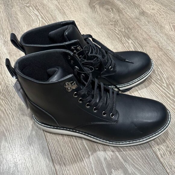 Men's Forest Work Boots-Black-Goodfellow & Co. - Picture 7 of 12